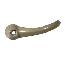 Splitscreen Bus Inner Cab Door Handle - 1964-65 (Screw Fitting) - Silver Beige