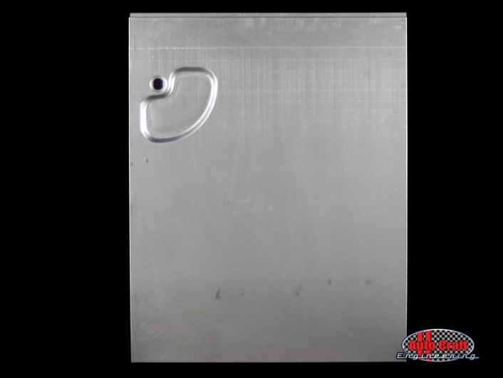 Splitscreen Bus Cargo Door Outer Skin - 1958-63 Upto Swage Line (With Handle) - RHD Rear Door Or LHD Front Door