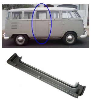 Splitscreen Bus Cargo Door Inner Skin - RHD Front Door Or LHD Rear Door