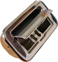 Splitscreen Bus Dashboard Ashtray - 1955-67 - Chrome