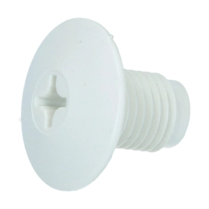Seat Belt Hole Blanking Plug - White