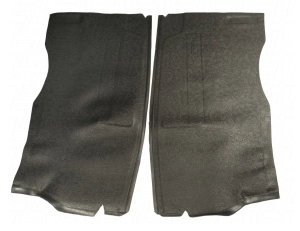 Baywindow Bus Front Cab Under Seat Mats - Black