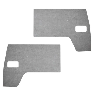 Splitscreen Bus Front Cab Door Panels - 1950-61 - Grey Plastic
