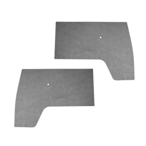 Splitscreen Bus Front Cab Door Panels - 1961-67 - Grey Plastic