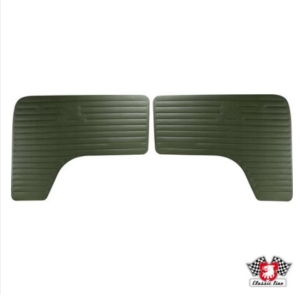 Baywindow Bus Cab Door Panels - Green Vinyl