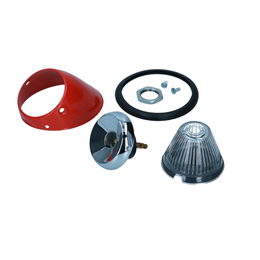 Splitscreen Bus Bullet Indicator Assembly With Clear Lens - 1956-63 - Left