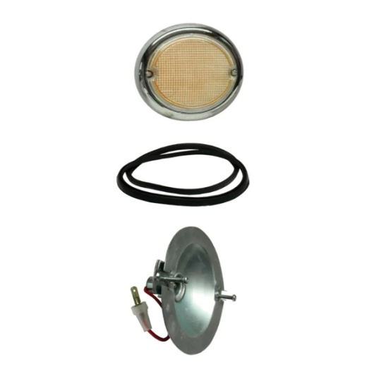 Splitscreen Bus Fish Eye Indicator Assembly - Left - 1963-67
