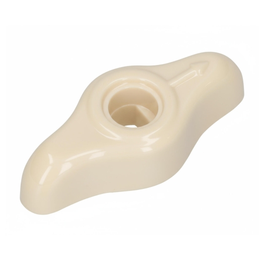 Splitscreen Bus Fresh Air Box Distribution Knob - 1955-67 - Ivory