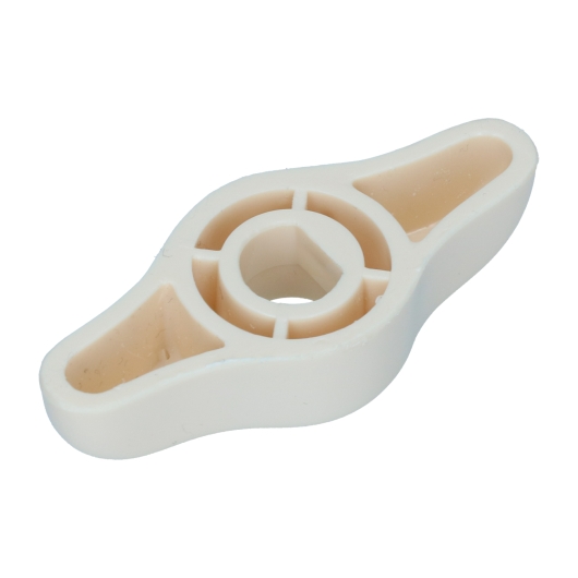 Splitscreen Bus Fresh Air Box Distribution Knob - 1955-67 - Ivory