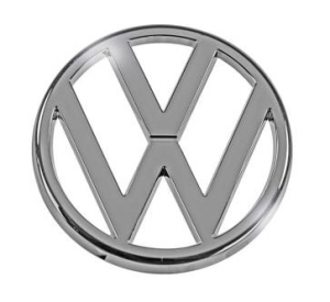 T25 Chrome VW Badge For Front Grille (95mm)