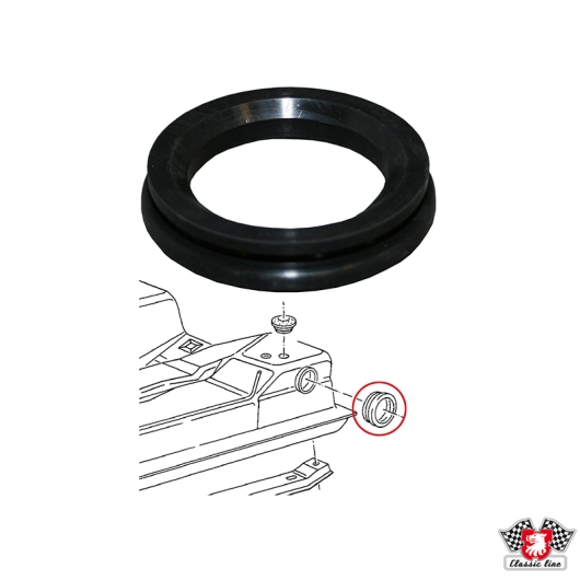 Type 25 Fuel Filler Neck Seal - 1979-83 - 57.7mm ID X 70mm OD