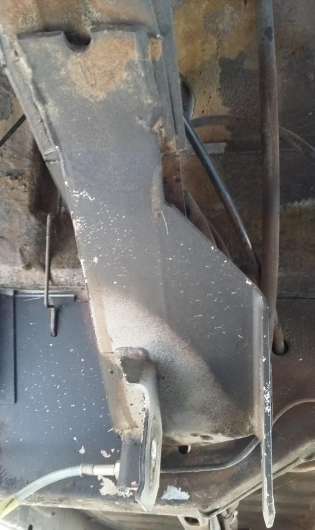 Type 25 Rear Inner Trailing Arm Mount Bracket - Right