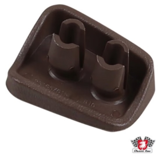 Type 25 Grab Handle Base (Lower) - Brown (For Use On A Post)