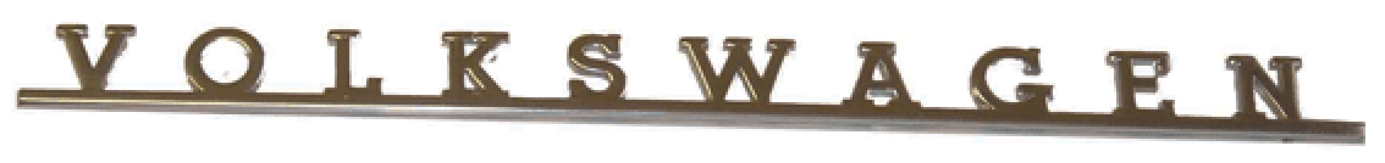VOLKSWAGEN Tailgate Badge - 1963-79 - T2