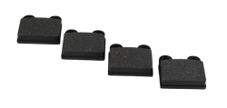 Front Brake Pads (Square 2 Pin) - T1, KG (1972 ONLY), T3 (1965-71) - ATE