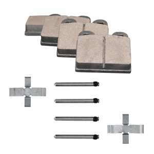 Beetle Front Brake Pads And Fitting Kit - 1972 Only - Square 2 Pin