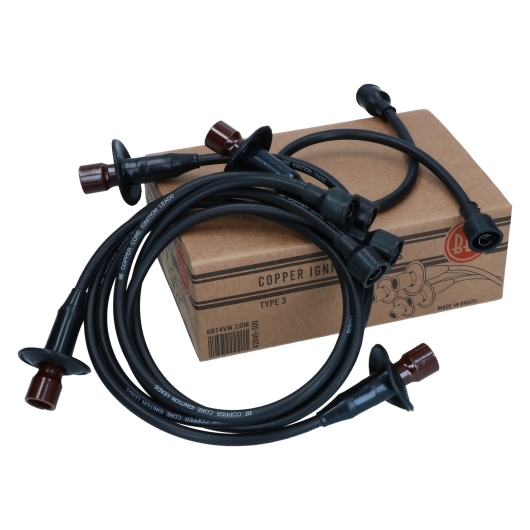 Black HT Lead Set - Type 3 Engines