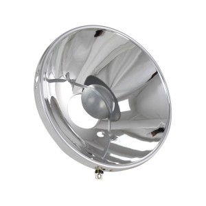 Beetle 3 Screw Headlight Reflector - 1968-73 (Also Baywindow Bus + Type 3) - Top Quality