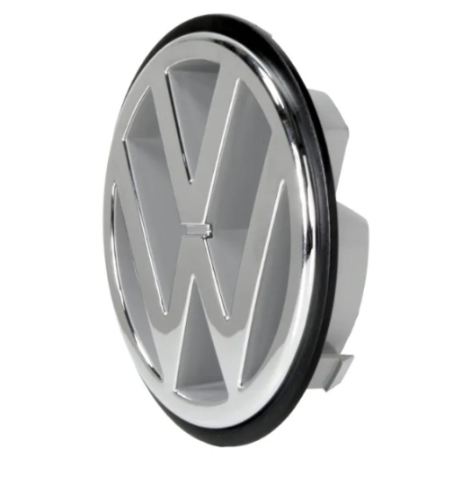 T4,G2,G3 Front Grille VW Badge (Chrome With Black Edge)