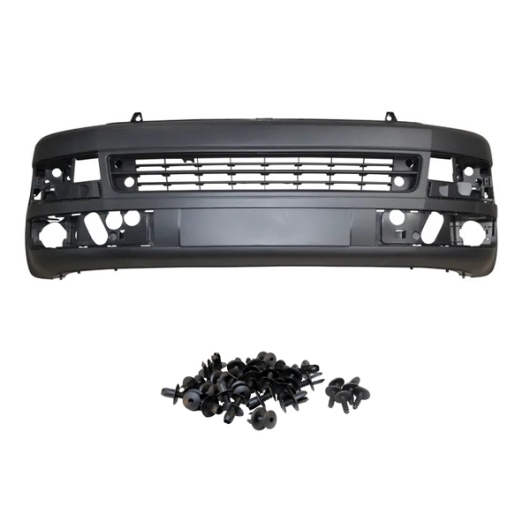 T5 Front Bumper - 2010-15 (With Fog Light Holes) - Black Textured - With Fitting Kit