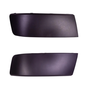 T5 Front Bumper Moulding Kit - 2010-15 (Without Parking Sensor Holes) - Black Textured