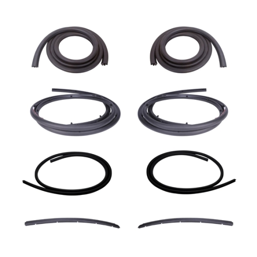 T5,T6 Cab Door Seal Basic Bundle Kit - Genuine VW Seals - 8 Seals - Caravelle + Multivan