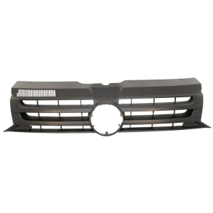 T5 Front Grille - 2010-15 (With Hole For Badge) - Matt Black