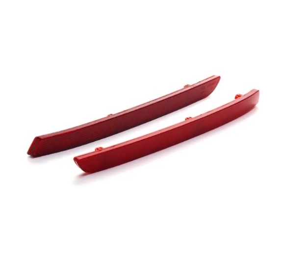 T5,T6 Rear Bumper Reflectors - Red - 2012-24