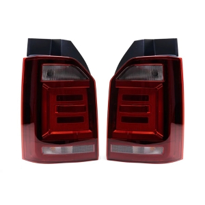 T6 LED Tail Lights - Smoked - Pair - 2016-19 - Tailgate Models - RHD