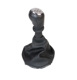 T5 Gear Knob And Gaitor - Silver - 5 Speed Models