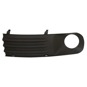T5 Front Bumper Lower Moulding - 2003-09 (With Fog Light Hole) - Right - Graphite Textured