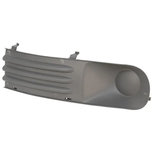 T5 Front Bumper Lower Moulding - 2003-09 (Without Fog Light Hole) - Right - Graphite Textured