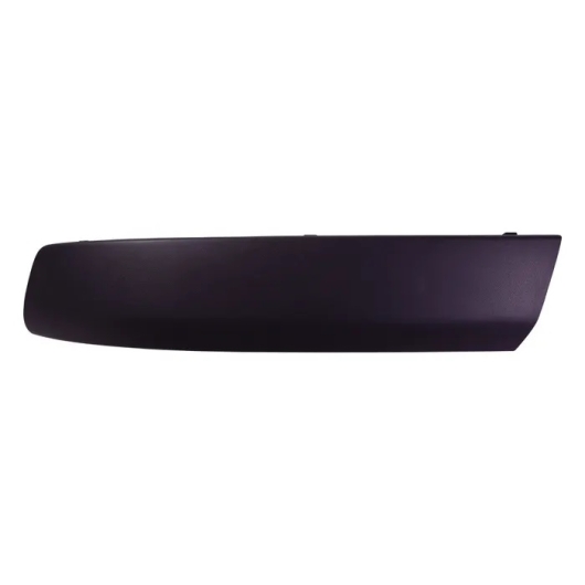 T5 Front Bumper Moulding - 2003-09 (Without Parking Sensor Hole) - Left - Graphite Textured