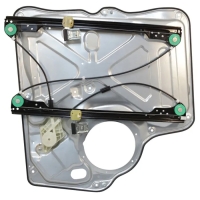 T5 Electric Window Regulator (Including Backing Plate) - 2003-09 - Left (Without Motor)