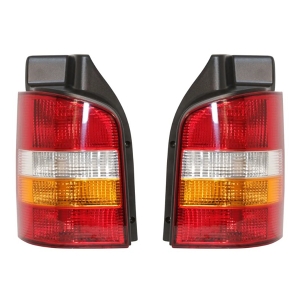 T5 Tail Lights - Pair - With Amber Indicator - Tailgate Models