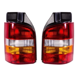 T5 Tail Lights - Pair - With Amber Indicator - Barndoor Models
