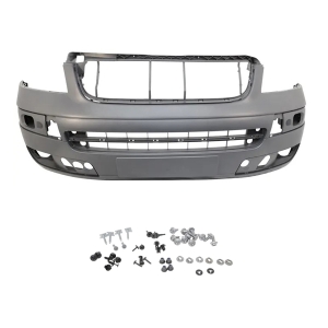 T5 Front Bumper - 2003-09 (With Fog Light Holes) - Grey Primer - With Fitting Kit