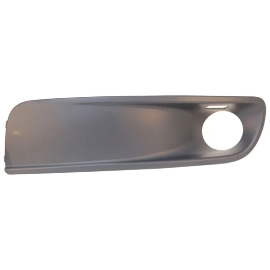 T5 Front Bumper Lower Moulding - 2003-09 (With Fog Light Hole) - Left - Grey Primer