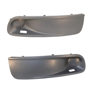 T5 Front Bumper Lower Moulding Kit - 2003-09 (Without Fog Light Hole) - Grey Primer