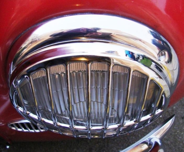 T1+T2 -67 Stainless Steel 356 Style Headlight Grills