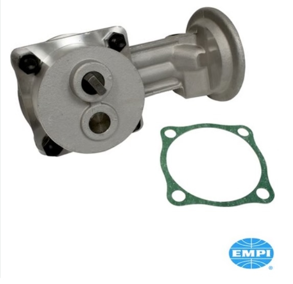 Oil Pump With Filter Adapter For VW Beetle & Super Beetle 1972-1979 | 32mm Gear 8mm Stud