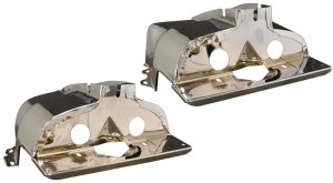 Chrome Single Port Head Shroud Kit (Not 1200cc)