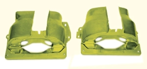 **NCA** CAD 2 Plated Twin Port Head Shroud Kit