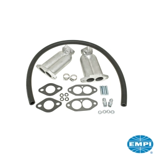 **NLA** EMPI Tall ICT Carburettor Manifolds - Type 1 Twin Port Engines