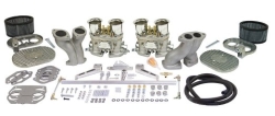 Twin 44mm EMPI HPMX Carburettor Kit - Type 1 Twin Port Engines