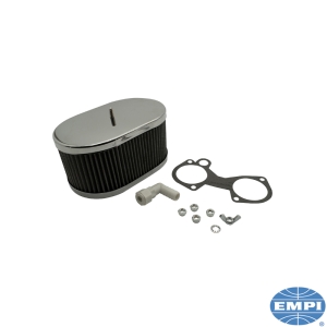 Weber DCOE And Dellorto DHLA Oval Air Filter - 3 1/2