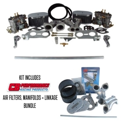 Twin 40 IDF Weber Carburettor Kit With CB Performance Linkage - Type 1 Twin Port Engines