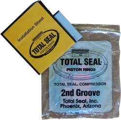 1600cc Total Seal Piston Ring Set - 85.5mm Bore (2nd Ring Only, 2mm Thick)