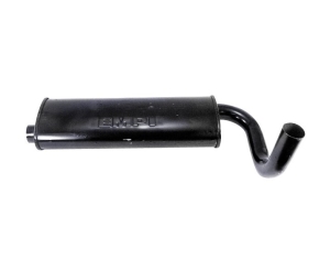 Black Baja Single Quiet Pack Muffler