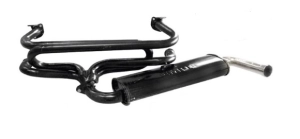EMPI Single Quiet Pack Exhaust System - Type 1 Engines (Not 1200cc)